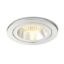 MAYDAY CC süllyesztett lámpa szálcsiszolt alumínium 230V/700mA LED 9W 2700K