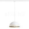 GLADYS 40 három áramkörös sínre fekete/fehér 230V LED E27 15W