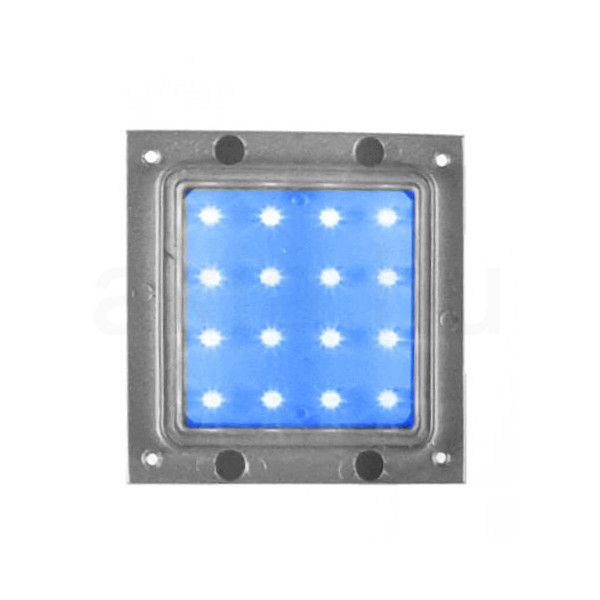 LERRY LED 16 felületre szerelhető ezüstszürke/kék 230V LED 1W IP54