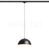 GLADYS 30 három áramkörös sínre fekete/fehér 230V LED E27 15W