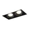 ELECTRA II GU10 frameless fekete 230V LED GU10 8W