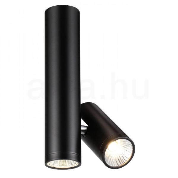 BOGARD TWIN mennyezeti lámpa matt fekete  230V LED 2x5W 40°  3000K