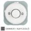 Porcelán dimmer Ø60 mm-es süllyesztett szereléshez