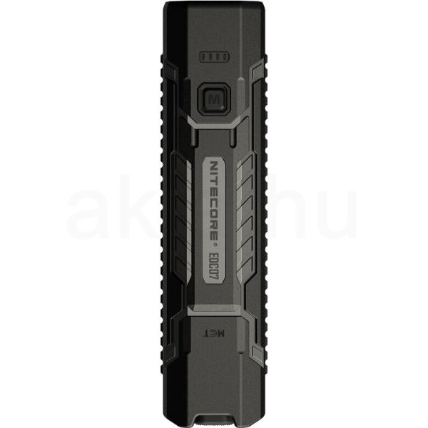 Nitecore Elemlámpa EDC07 (Beépített Li-Ion) MCT UHE LED (1500 lumen) Fekete