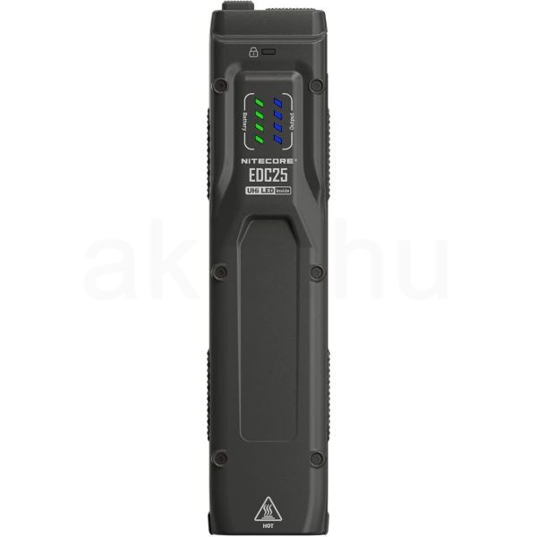 Nitecore Elemlámpa EDC25 (Beépített Li-ion) 2 x NiteLab UHi 20 (3000 lumen)